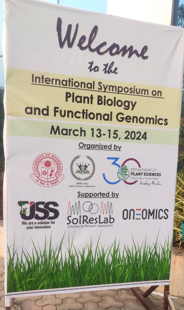 International Symposiumon Plant Biology and Functional Genomics